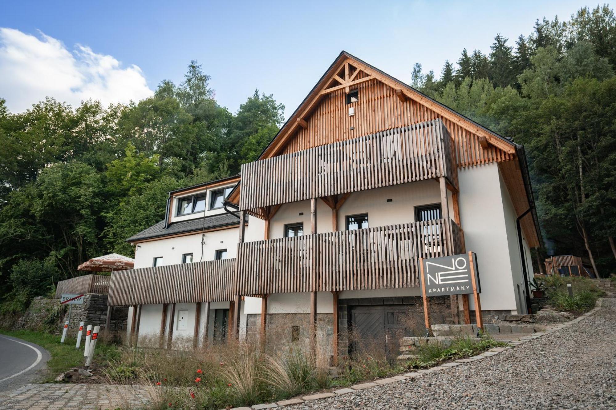 Apartmány NONE Branná Exterior foto